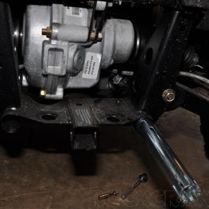Right rear install